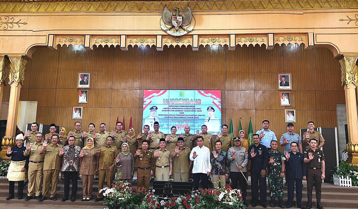 Hadiri Musrenbang RKPD, Ketua DPRD Sambas Dukung Peningkatan Pembangunan