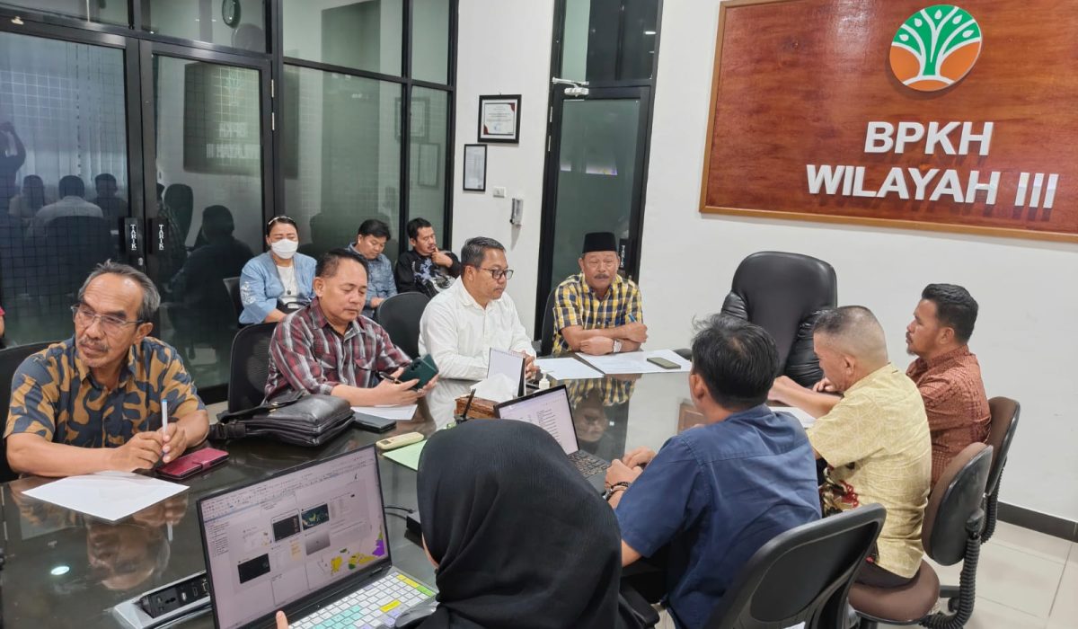 Kunjungi BPKH, DPRD Sambas Konsultasikan Penetapan Hutan Lindung