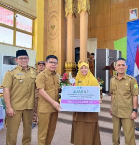 Read more about the article Sekretariat DPRD raih penghargaan juara 1 Lomba Kebersihan GASKAN 2026