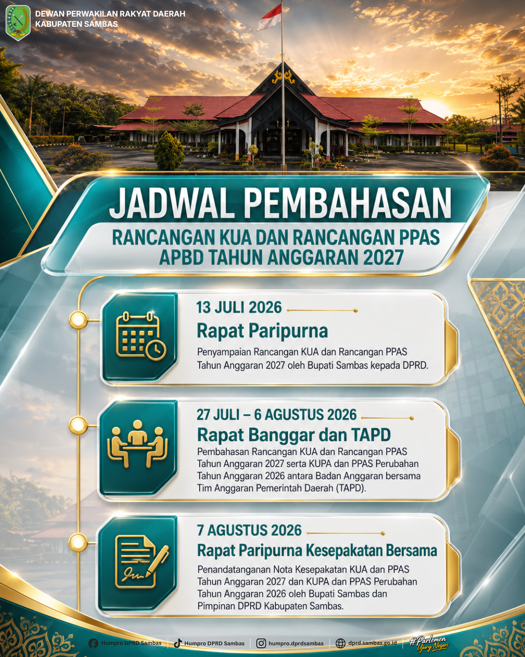 JADWAL DPRD
